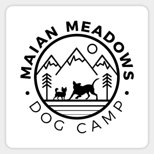 Maian Meadows Dog Camp Sticker